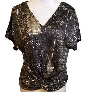 PerSeption Concept Patterned  Runch Bottom Blouse